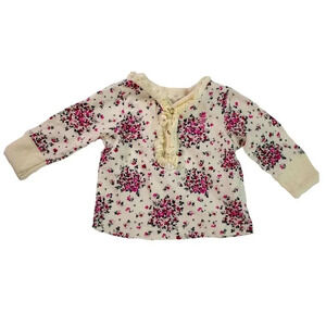 Juicy Couture Baby Girl Floral Top 0-3M
